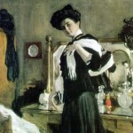 Серов В.А. 'Портрет Г.Л.Гиршман'