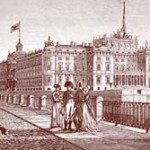 Вид Михайловского замка. 1801 г.
