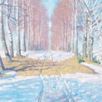 Березовая аллея. Грабарь И.Э. 1940
