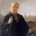 В.Тропинин. Автопортрет на фоне окна с видом на Кремль