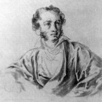 Пушкин. Набросок. В. А. Тропинин. 1827