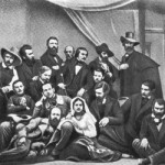 Н.В.Гоголь в группе русских художников в Риме