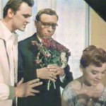 Юрий Яковлев, Анатолий Папанов и Людмила Гурченко в кинофильме 'Человек ниоткуда'