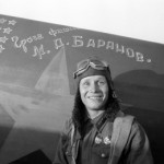 Сталинград.1942 год. Летчик Михаил Баранов. Фото Г.Зельмы