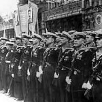 Сводный полк ВМФ на Параде Победы 24 июня 1945 года, Красная площадь