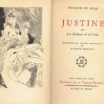 Титульный лист книги <Жюстина>