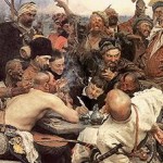 И.Е.Репин.Запорожцы пишут письмо турецкому султану. 1891