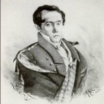 Е.А.Боратынский. Литография А.Тёрнберга.1828г.