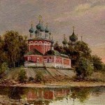 Углич. Церковь 'На Крови'. Никонов В.Г.,1988 г.