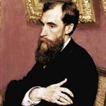 Павел Михайлович Третьяков. Портрет кисти И. Е. Репина