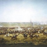 Фрагмент Кавалерийский бой во ржи