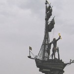 Памятник Петру I работы скульптора Зураба Церетели