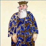 Эскиз костюма. Царь. 1914 г.