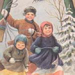 Рождественская открытка