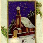 Рождественская открытка