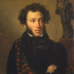 Пушкин Александр Сергеевич. Портрет работы О.А. Кипренского 1827 г.