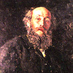 Репин И. Е. «Портрет Н. Н. Ге» (1880, ГТГ)