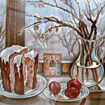 Самарина В.Е. 'Пасха', 1995