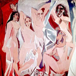 Пабло Пикассо «Авиньонские девицы» (1906 – 1907)