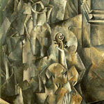 Жорж Брак «Скрипка и кувшин» (1910)