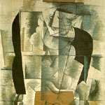 Жорж Брак «Женщина с гитарой» (1913)