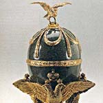 Яйцо с моделью крейсера 'Память Азова'.1851