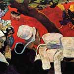 «Видение после проповеди».1888 г. Национальная галерея Шотландии, Эдинбург