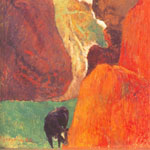'У обрыва'. 1888 г. Музей декоративного искусства, Париж