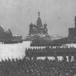 Военный парад Советских войск на Красной площади 7 ноября 1941 года