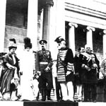 Строительство музея. 1904 г. На торжественной церемонии открытия музея