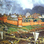 А.Васнецов. Московский Кремль при Иване III. 1921 г.