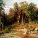 Шишикин И.И. "Сосновый бор. Мачтовый лес в Вятской губернии" 1872 г. ГТГ
