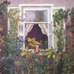 "Окно", 1886 г. холст, масло. ГТГ, Москва