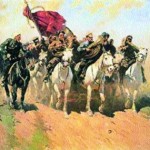 М.Греков. Трубачи Первой конной армии. 1934 год