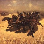 М.Греков. Тачанка. «Пулеметам продвинуться вперед!». 1925 год