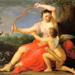 "Диана и Купидон" 1761. Метрополитен-музей, Нью-Йорк