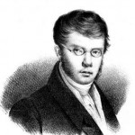 Вяземский Петр Андреевич. Неизвестный худ. Около 1920. Литография